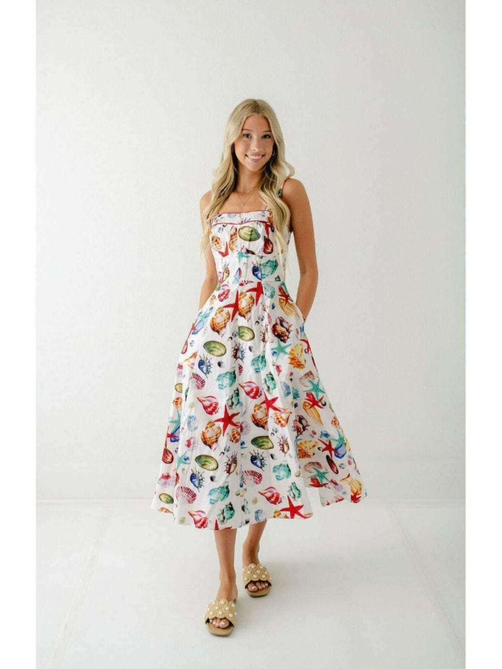 NWT $335 Olivia By LIVRO la Concha Dress Size Xs